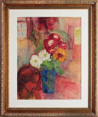 Анисфельд Борис Израилевич. Натюрморт с маками